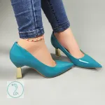 کفش مجلسی فیروزه ای 11