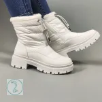 نیم بوت سفید 7